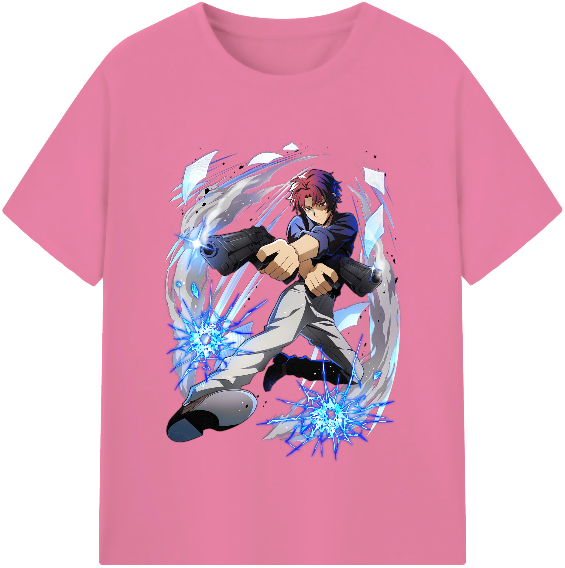 （画像用） 文豪ストレイドッグス Bungo Stray Dogs 綿100％半袖Tシャツ（フロントプリント）